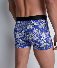 aubade-homme-pack-2-boxers-jungle-life-bleu-2 image 6