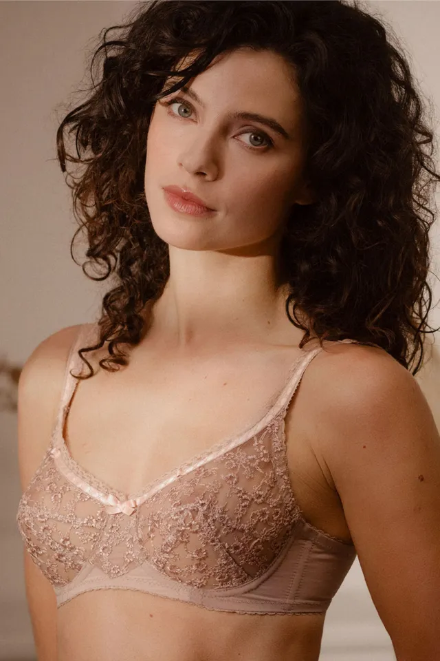 cadolle-soutien-gorge-balconnet-424-les-f-es-vieux-rose image 1