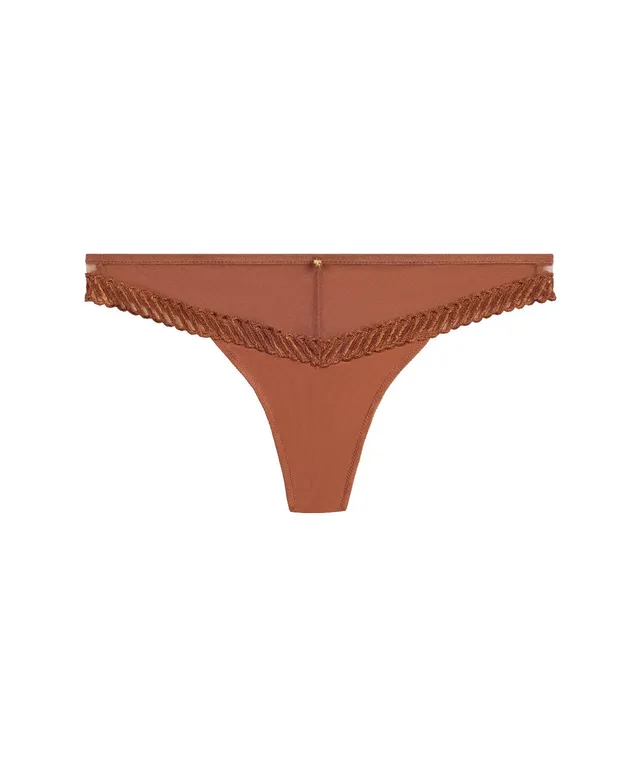aubade-sheer-emotion-tanga-honey image 1