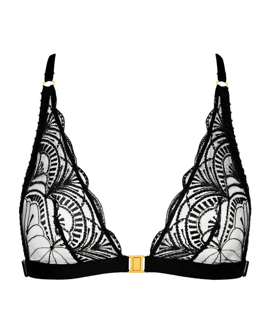 aubade-vibes-bralette-triangle-sans-armatures-noir image 1