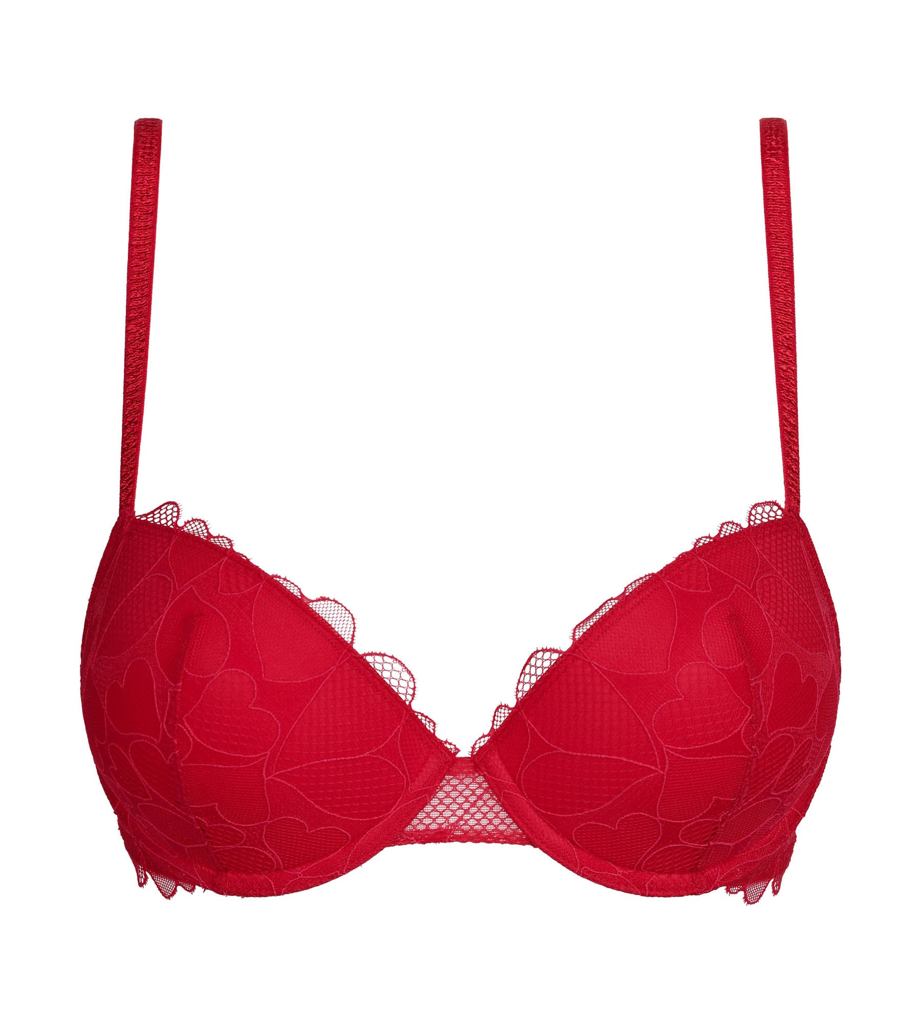 dim-red-love-soutien-gorge-push-up-dentelle-rouge image 5