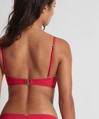 aubade-beach-escape-haut-de-bikini-triangle-hibiscus image 4