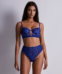 aubade-wild-pulse-slip-taille-haute-blue-sensation image 5