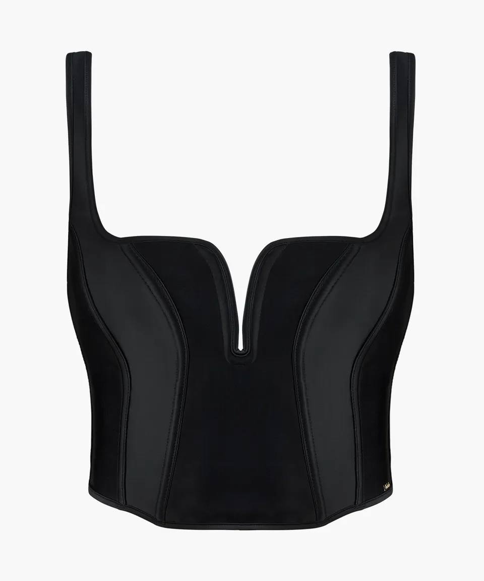 aubade-iconic-allure-bustier-noir image 1