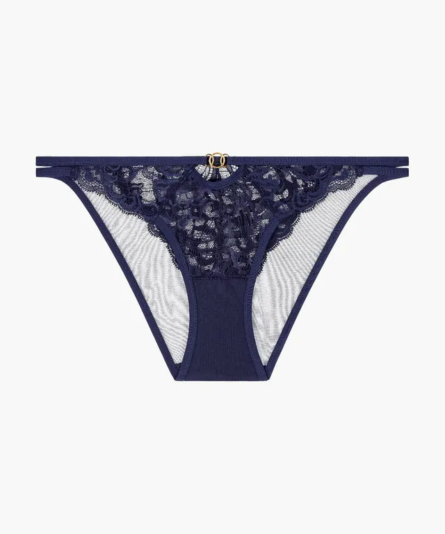 aubade-feeling-myself-culotte-taille-basse-astral-blue image 1
