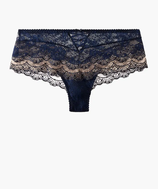 aubade-soleil-nocturne-shorty-bleu-cr-puscule image 1
