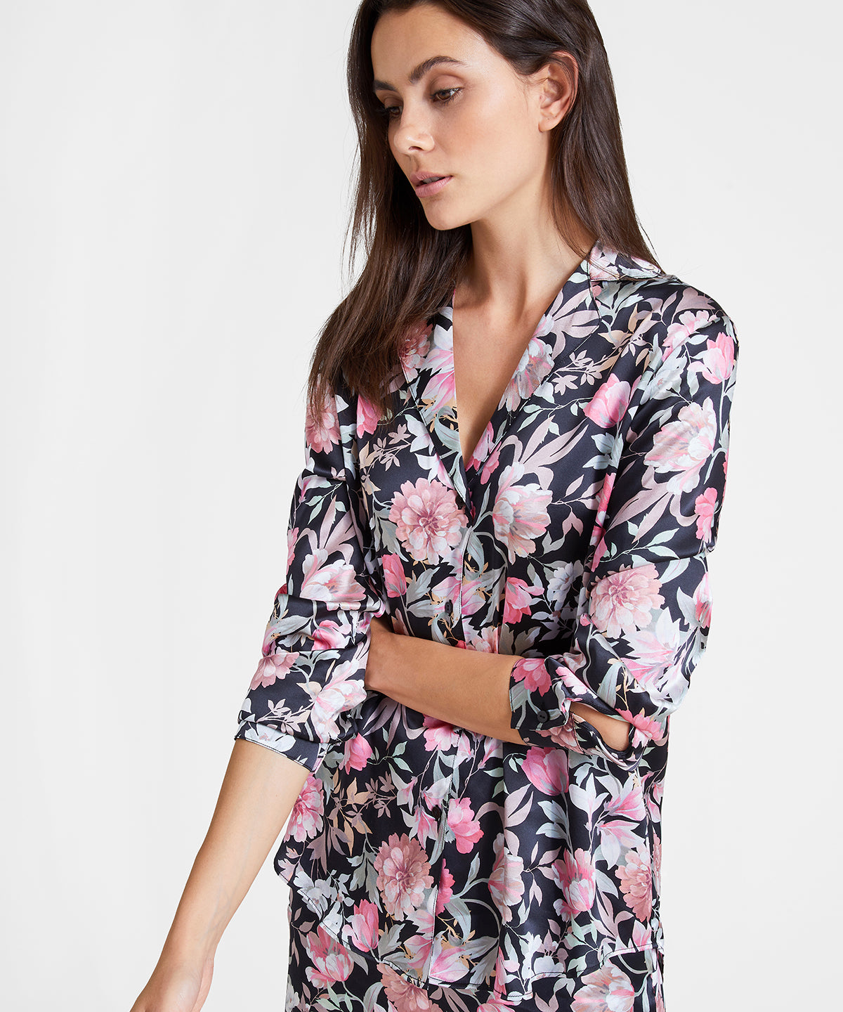 aubade-toi-mon-amour-chemisier-pivoine-noire-en-soie image 3