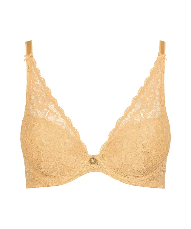 aubade-rosessence-soutien-gorge-plunge-foulard-sunshine image 1