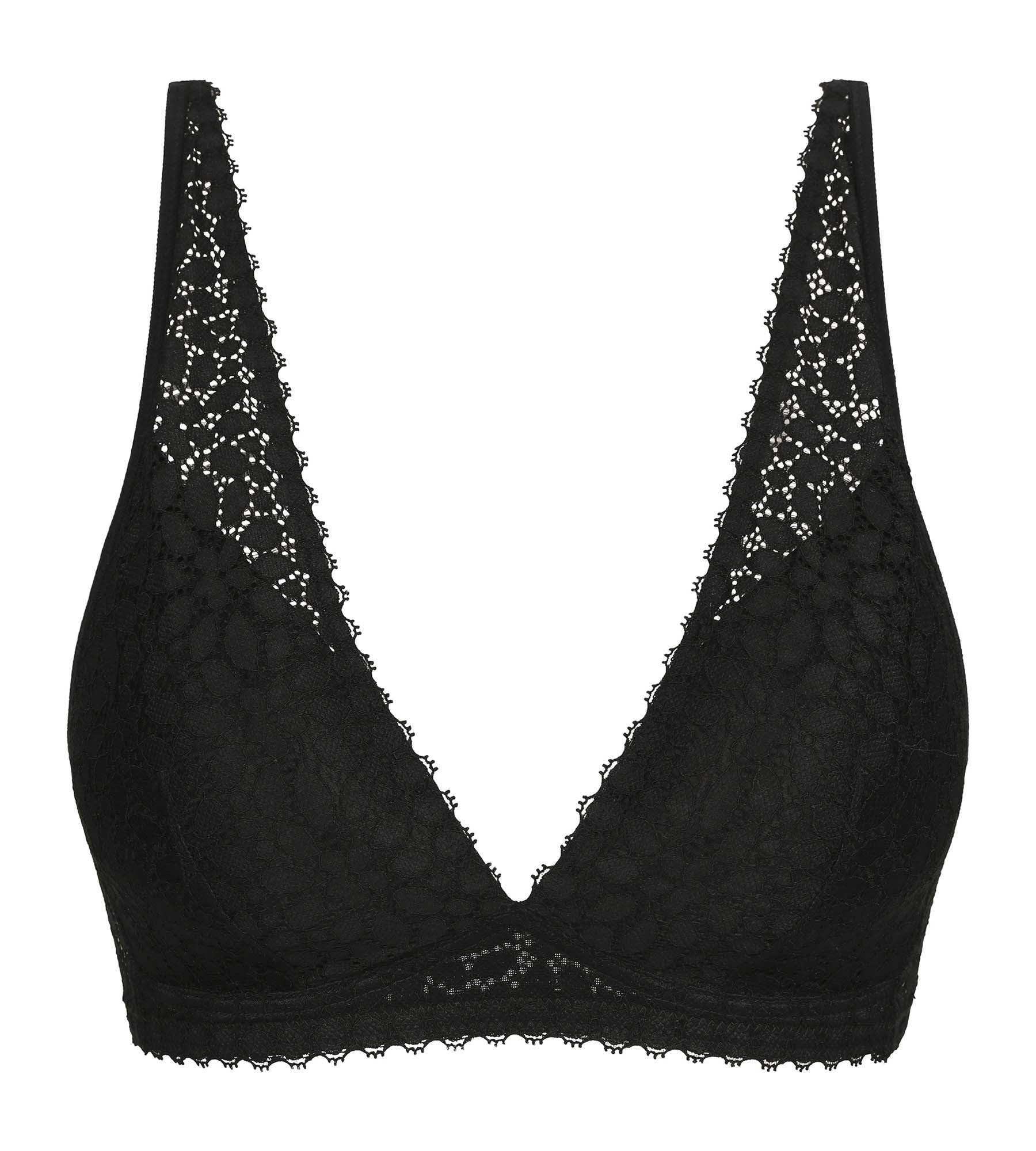 dim-daily-dentelle-soutien-gorge-triangle-avec-mousses-noir image 5