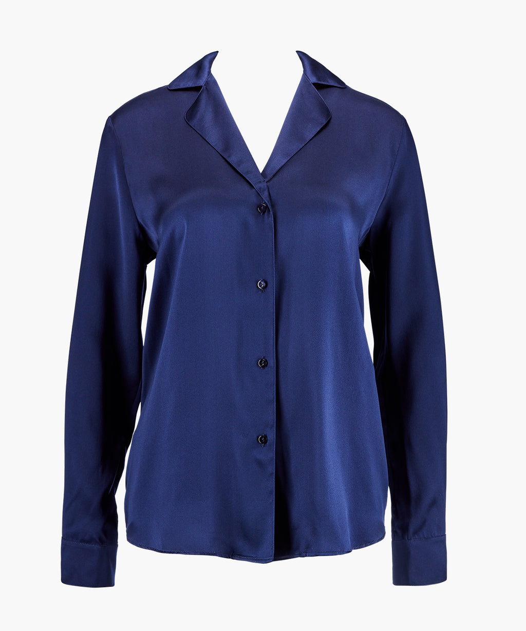 aubade-toi-mon-amour-blouse-marine-en-soie image 1