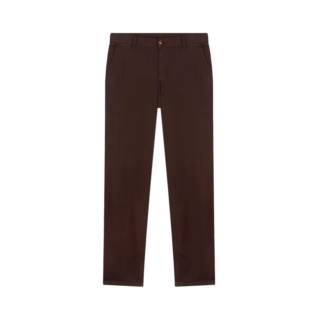 atelier-tuffery-chino-homme-droit-ajust-ernest-marron image 1