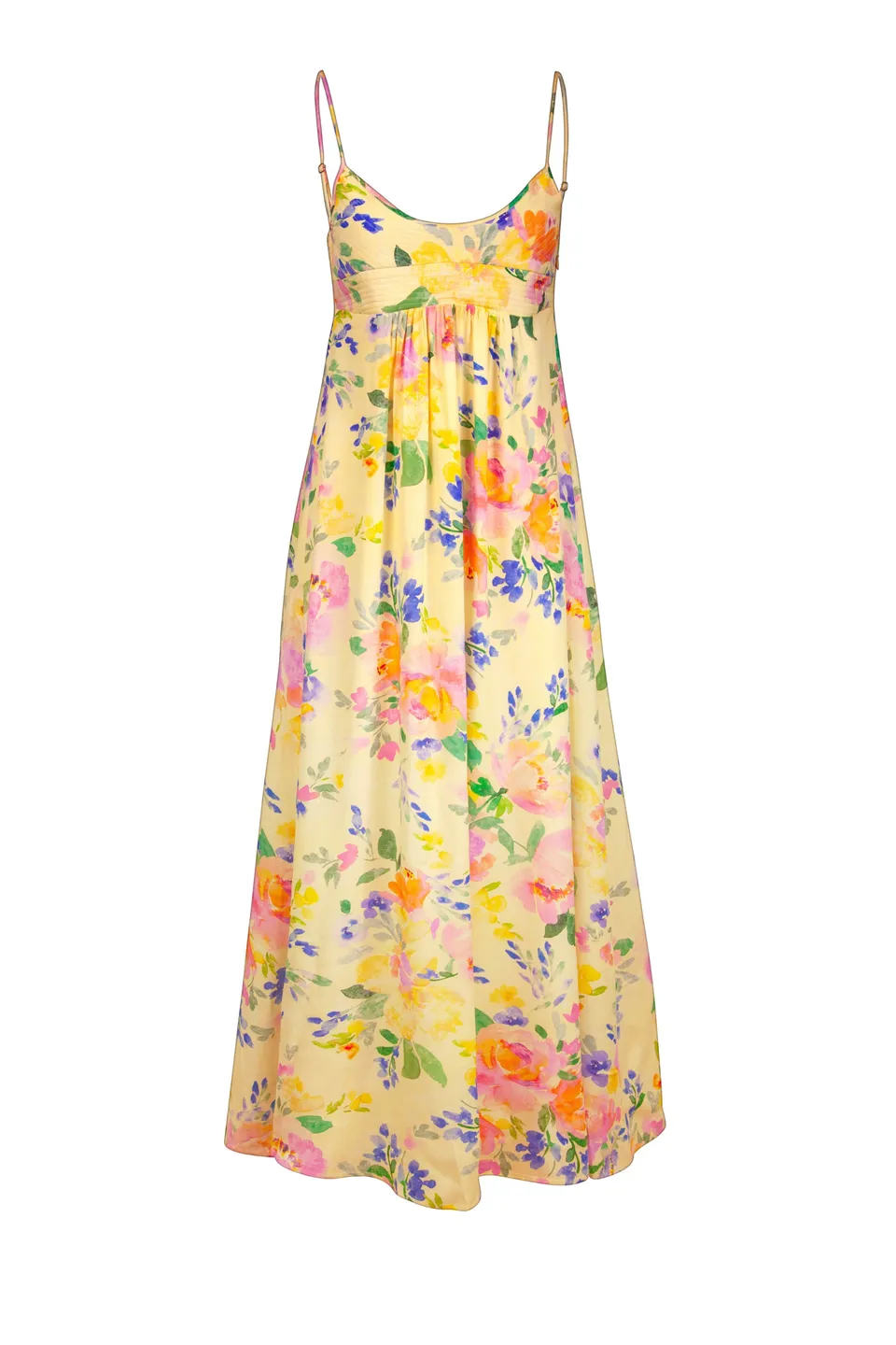 cadolle-robe-d-t-en-voile-jaune-taille-marqu-e image 1