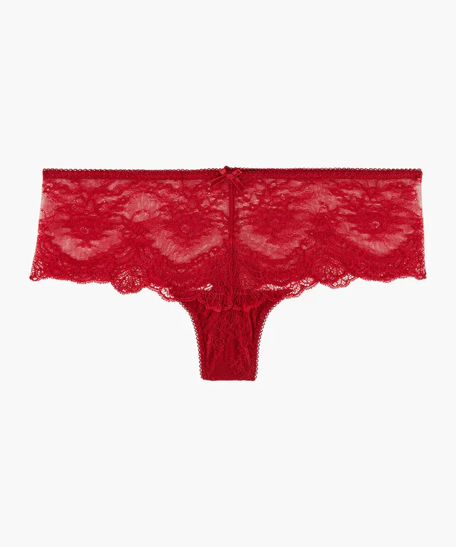 aubade-danse-des-sens-shorty-cheeky-rouge-irresistible image 1
