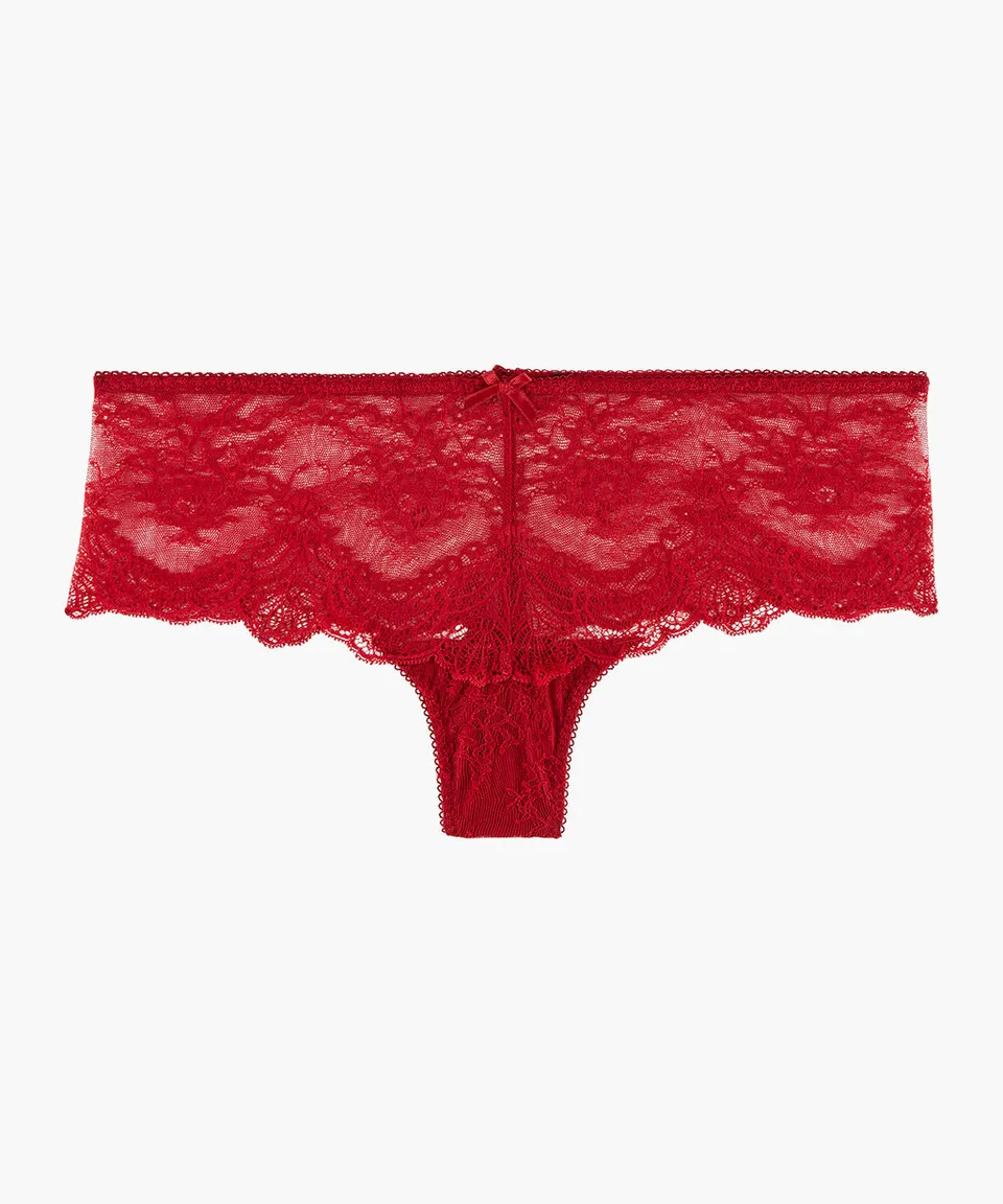 aubade-danse-des-sens-shorty-cheeky-rouge-irresistible image 1