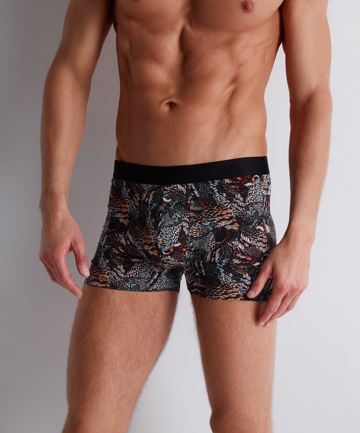 aubade-homme-boxer-owls-en-coton-modal image 3