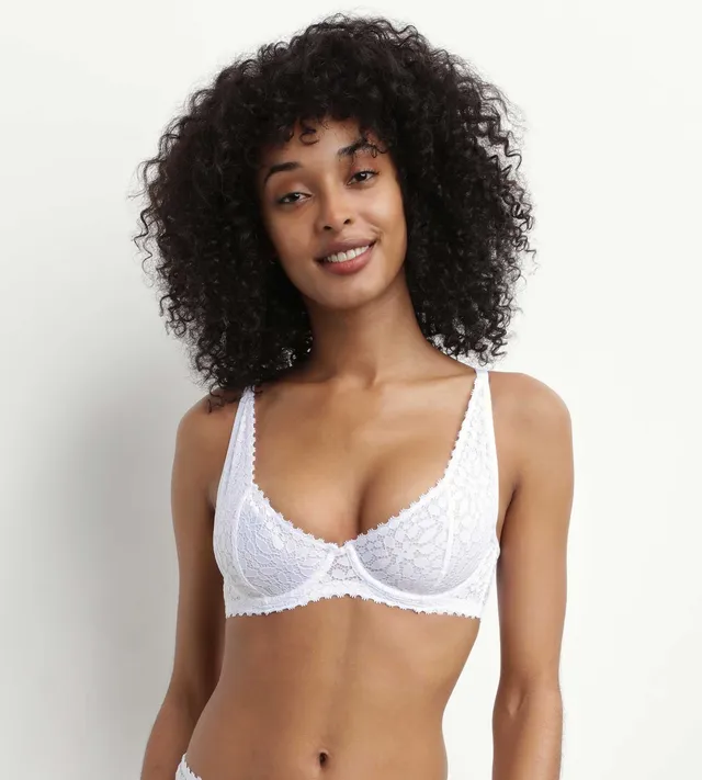 dim-daily-dentelle-soutien-gorge-armatures-blanc image 1