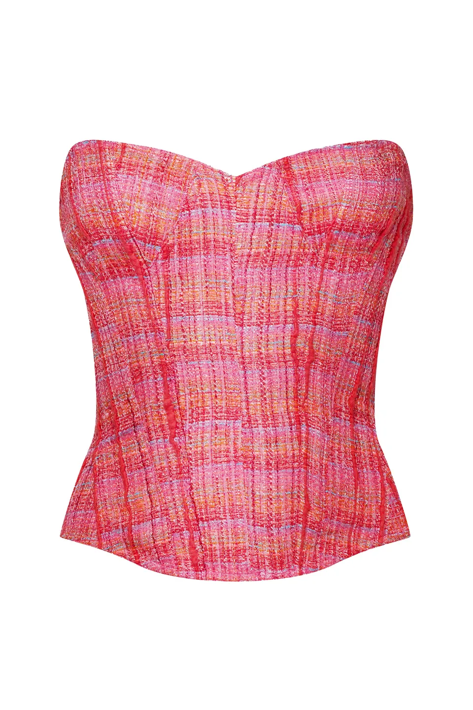 cadolle-victoria-corset-rose-en-tweed-la-age image 1