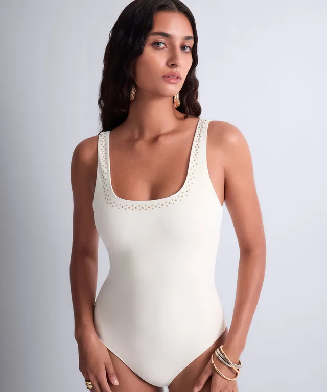 aubade-summer-stars-maillot-de-bain-racerback-sea-pearl image 1
