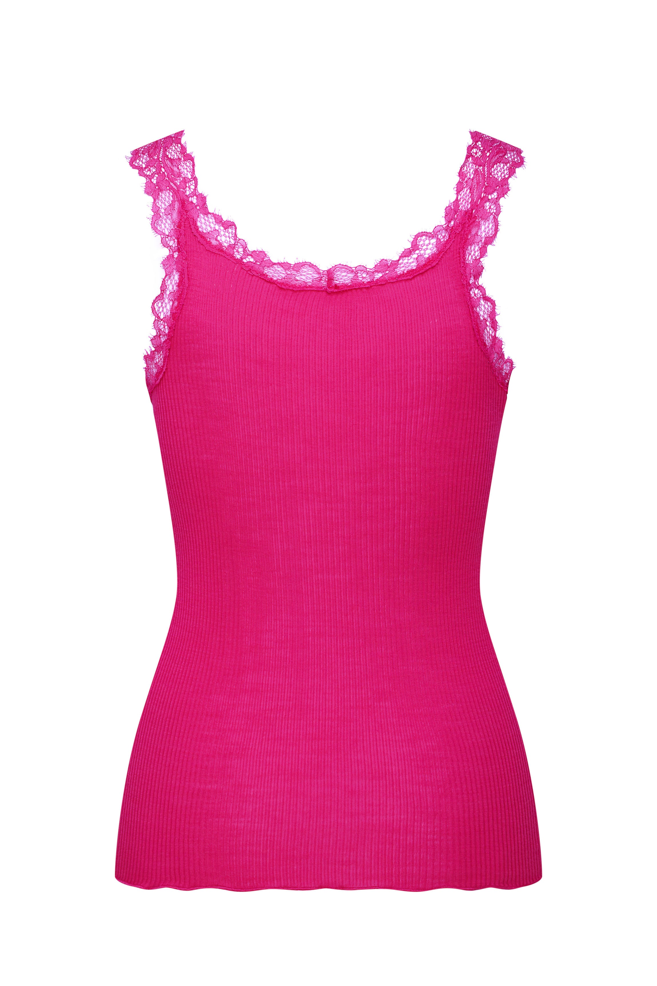cadolle-d-bardeur-en-soie-fushia-top-lingerie-dentelle-doubl-e-soie image 2