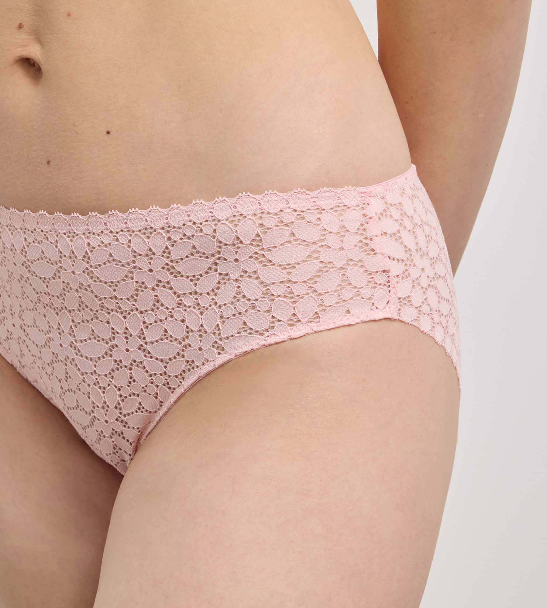 dim-daily-dentelle-culotte-classique-rose-p-tale image 6