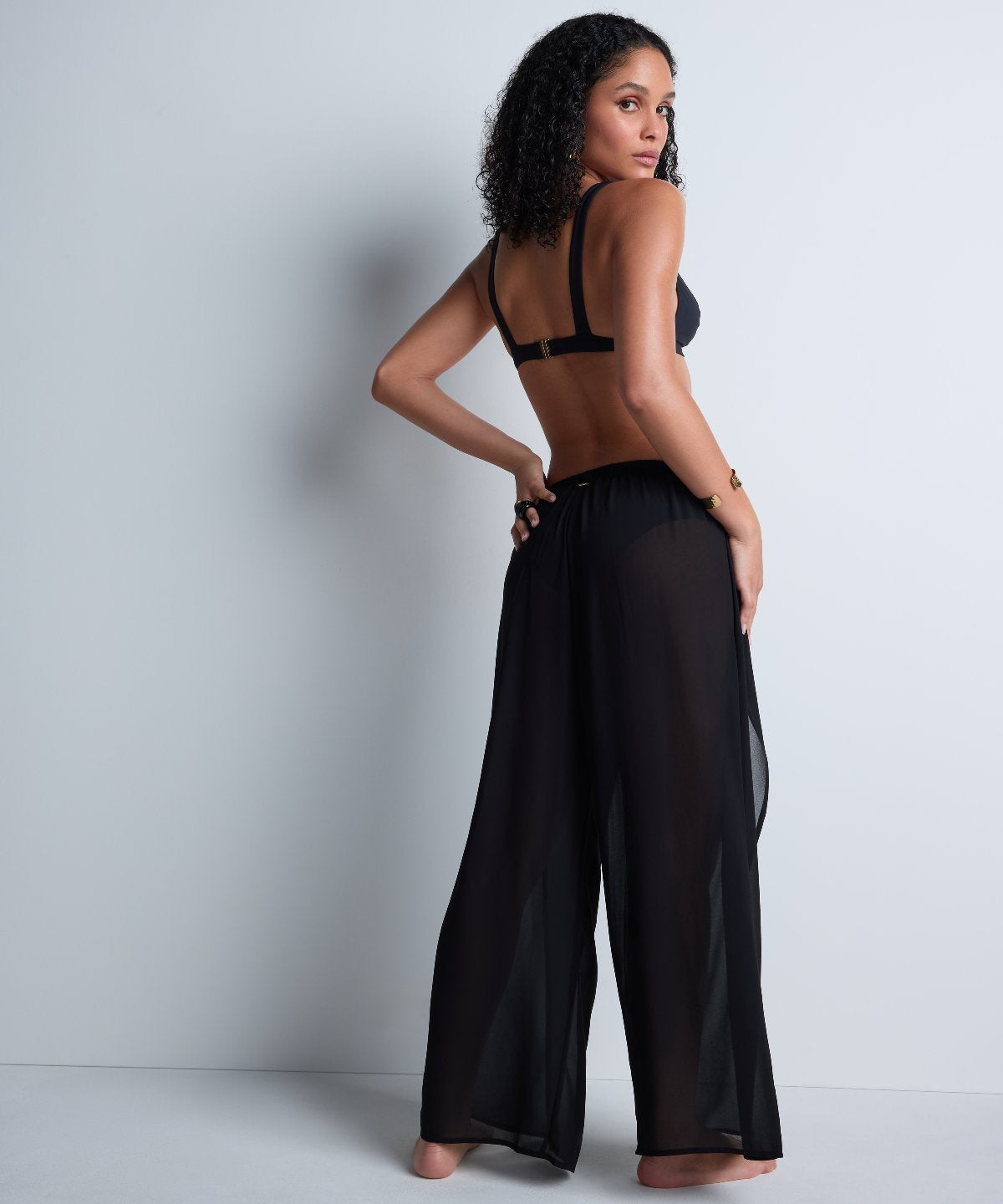 aubade-beach-walk-pantalon-fendu-black image 6