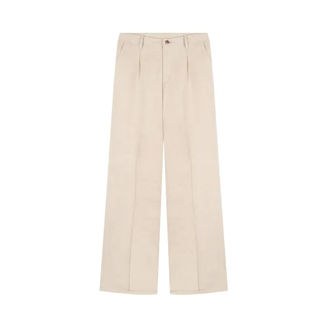 atelier-tuffery-gabi-pantalon-femme-large-taille-haute-chanvre-naturel image 1