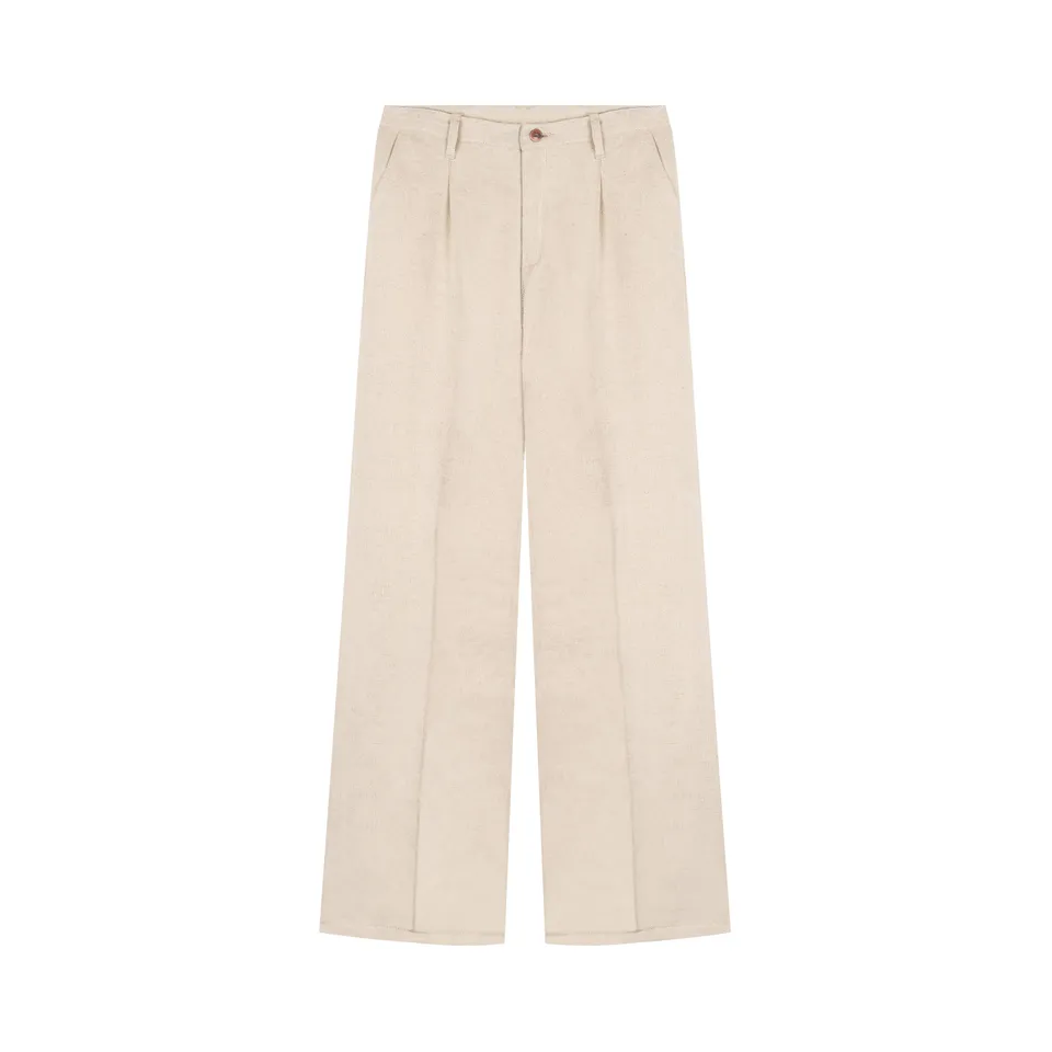 atelier-tuffery-gabi-pantalon-femme-large-taille-haute-chanvre-naturel image 1