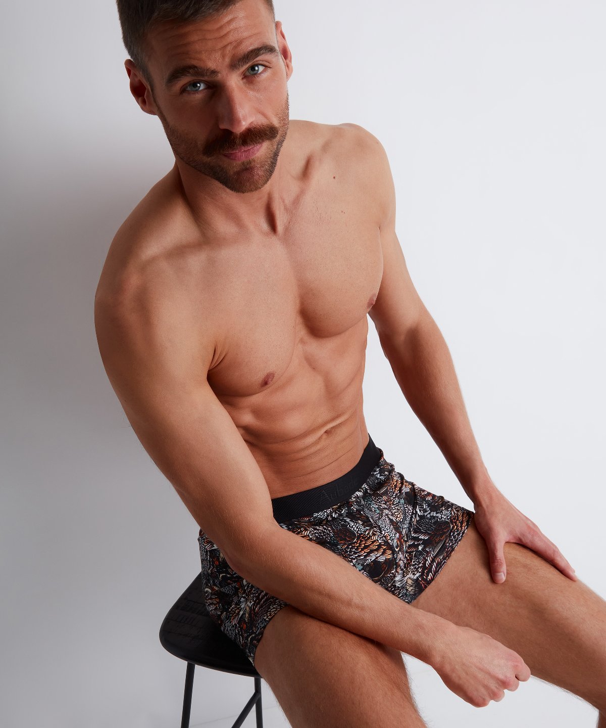 aubade-homme-boxer-owls-en-coton-modal image 2