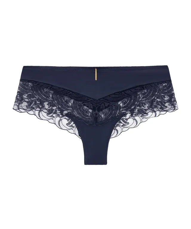 aubade-satin-memories-shorty-deep-sea image 1
