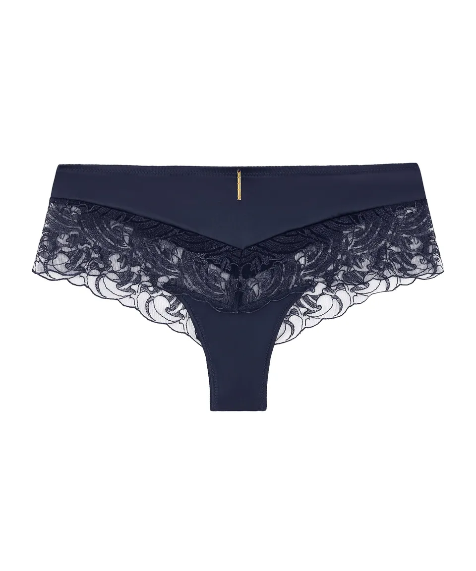 aubade-satin-memories-shorty-deep-sea image 1