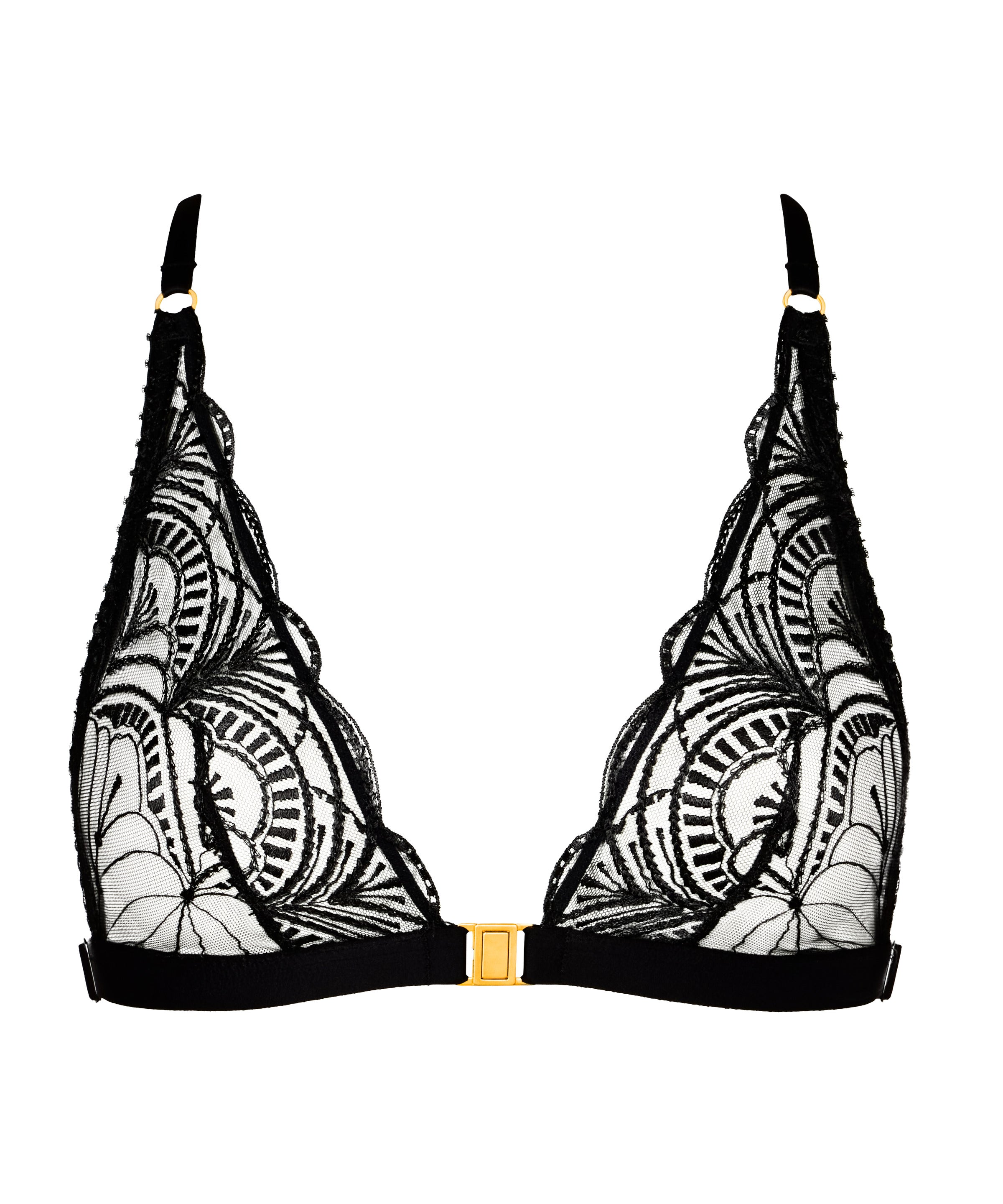 aubade-vibes-bralette-triangle-sans-armatures-noir image 1
