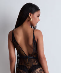 aubade-histoire-d-un-soir-nuisette-longue-black image 5