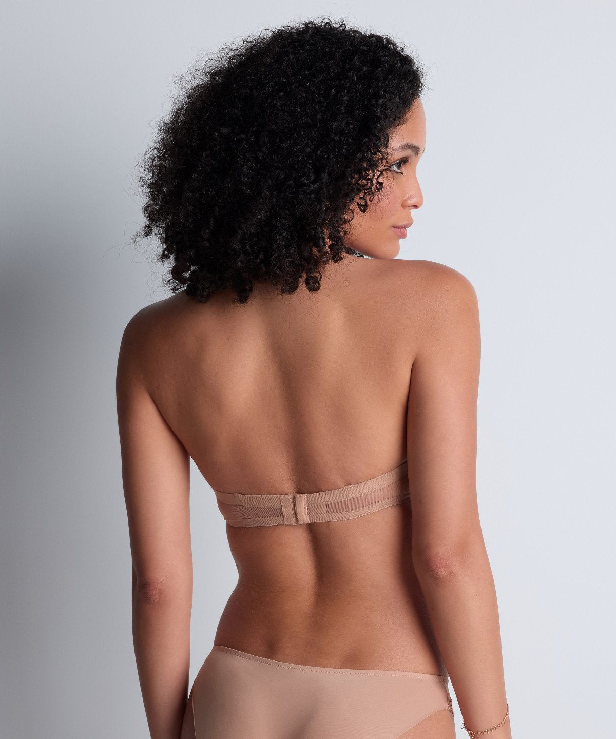 aubade-sheer-emotion-soutien-gorge-bandeau-plunge-sand image 5