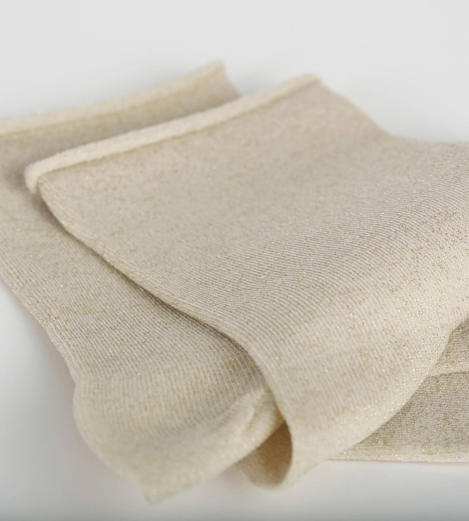 dim-mode-chaussettes-femme-lurex-beige image 3