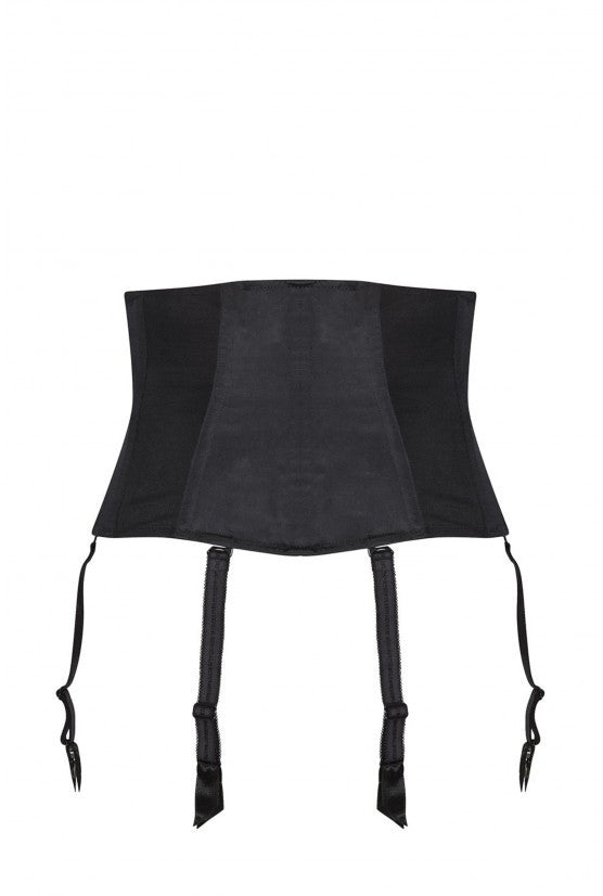 cadolle-serre-taille-raja-satin-noir-la-age-dos image 1