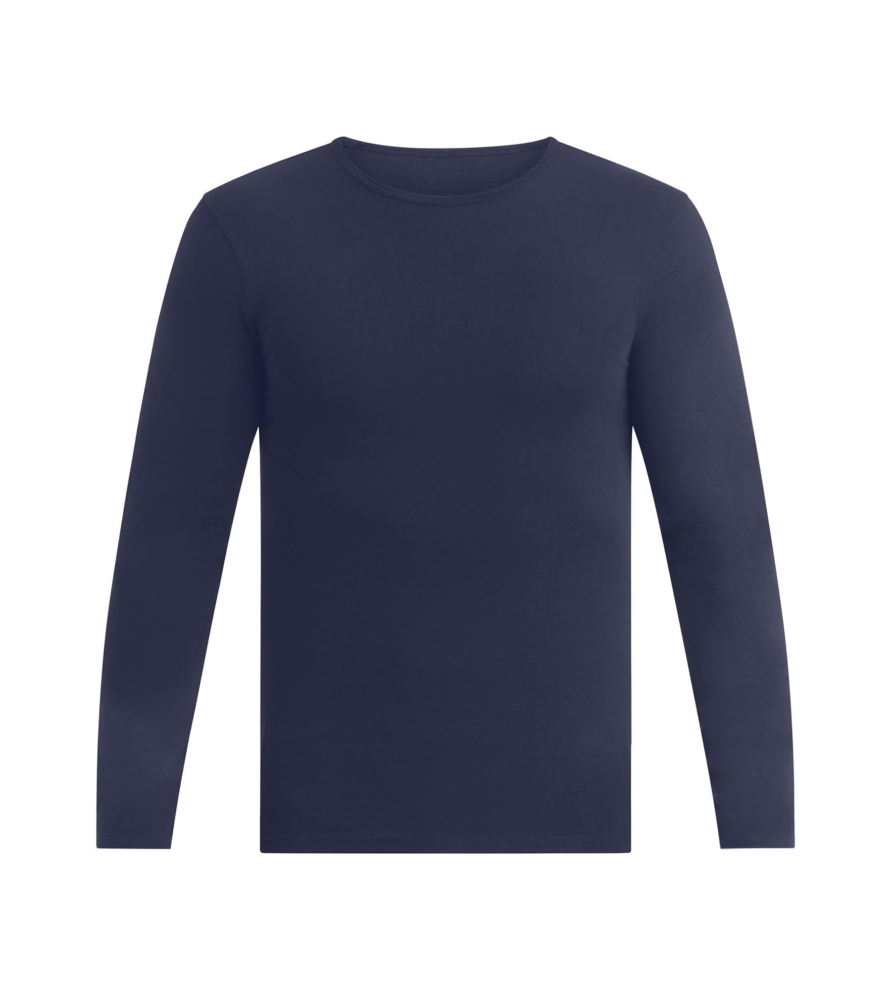 dim-thermal-t-shirt-homme-manches-longues-bleu image 3