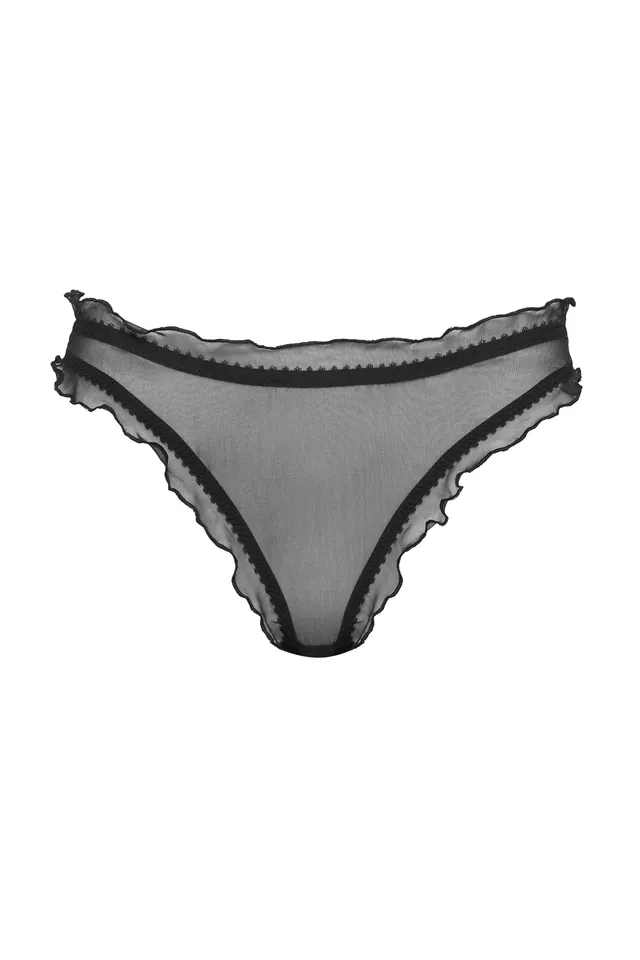 cadolle-string-cathy-mousseline-noire image 1