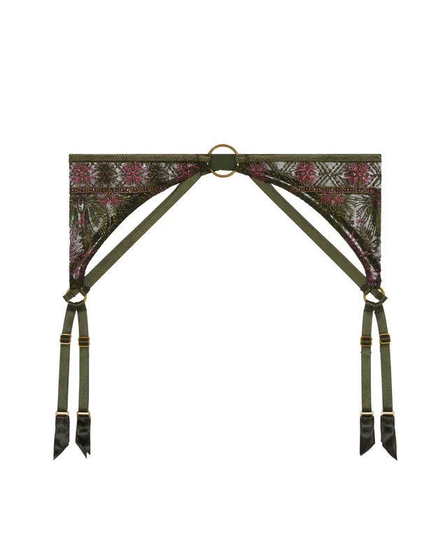aubade-sound-of-heart-porte-jarretelles-dark-garden-2 image 1