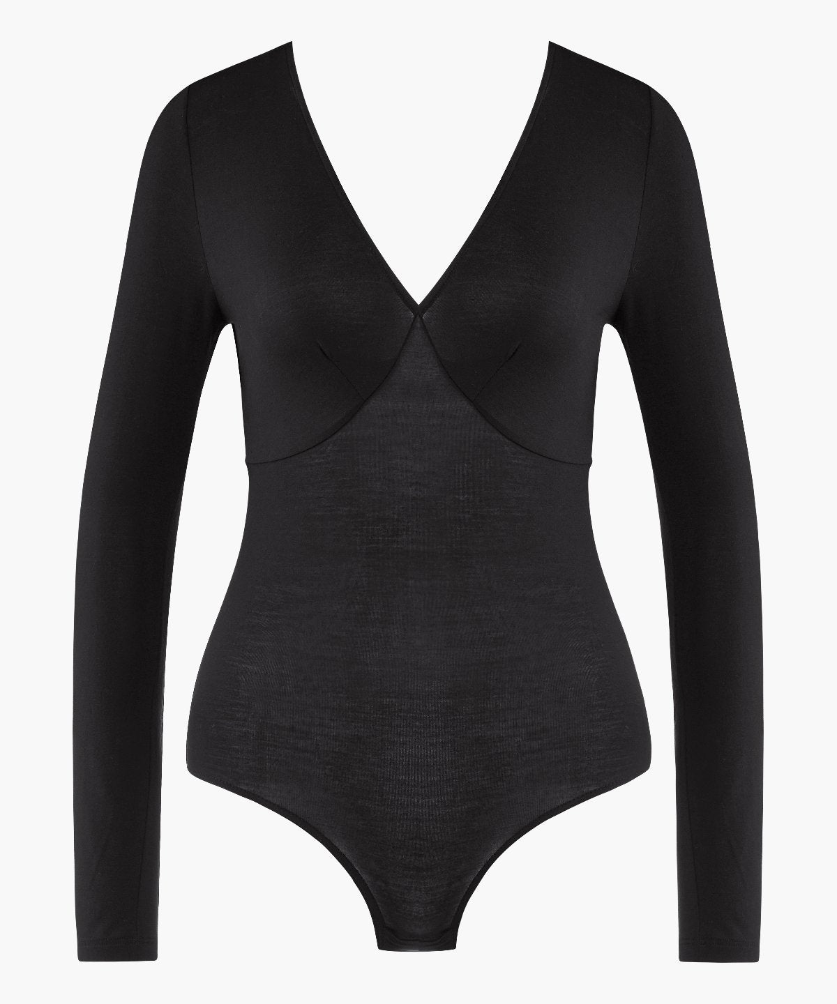 aubade-lazy-days-body-manches-longues-noir-2 image 1