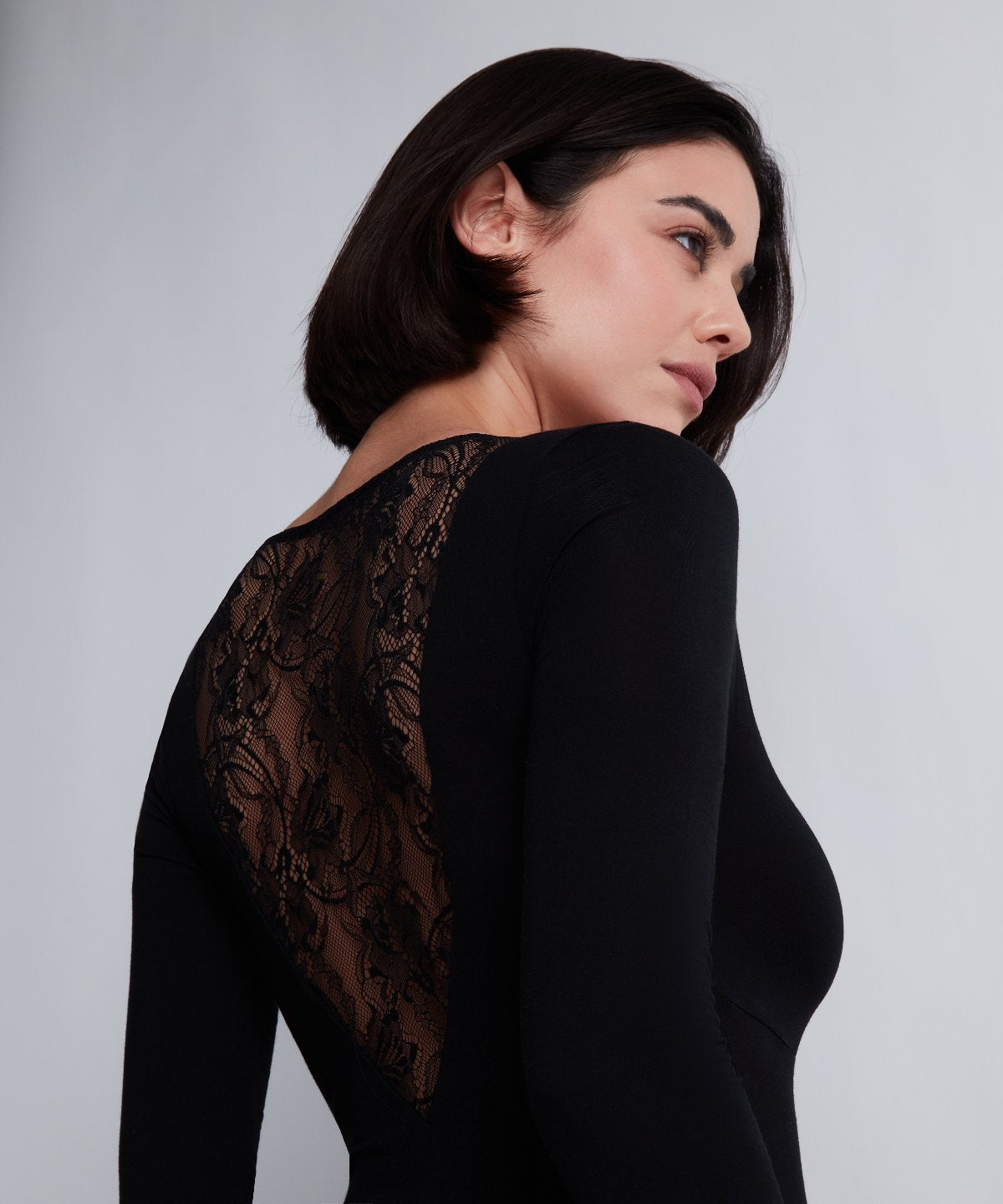 aubade-lazy-days-body-manches-longues-noir-2 image 3