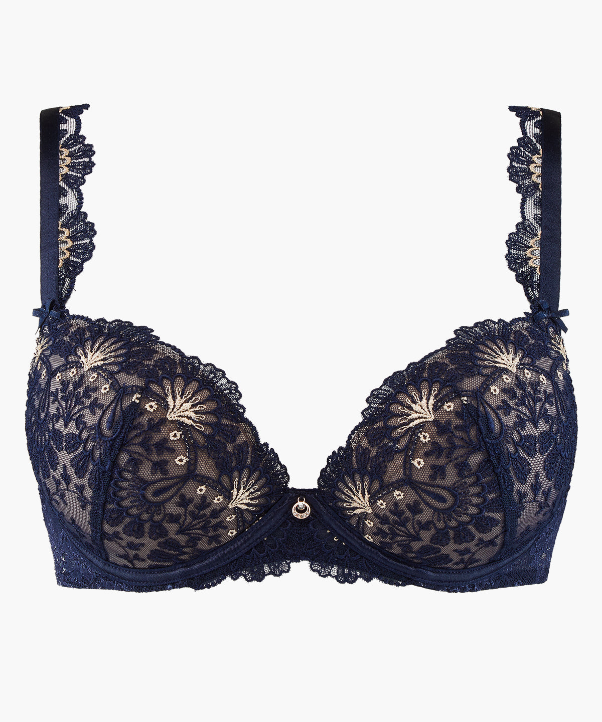 aubade-art-of-ink-soutien-gorge-push-up-symphonie-bleue image 1