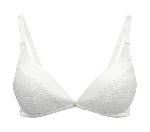 darjeeling-gloria-soutien-gorge-sans-armatures-dentelle-graphique-blanc-m image 2