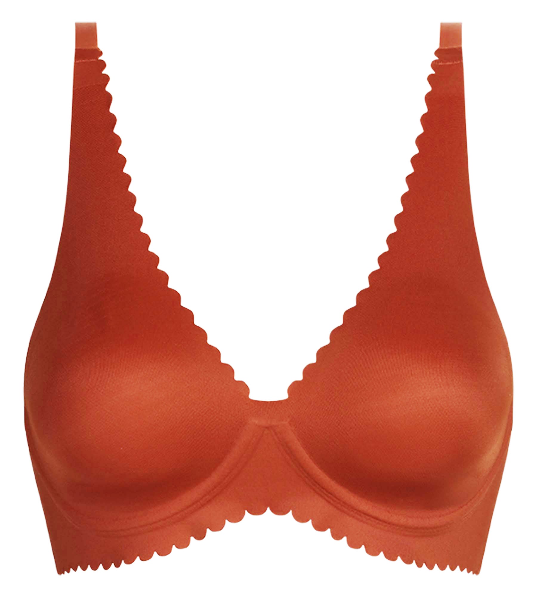 dim-body-touch-soutien-gorge-foulard-armatures-microfibre-brun-cannelle image 5