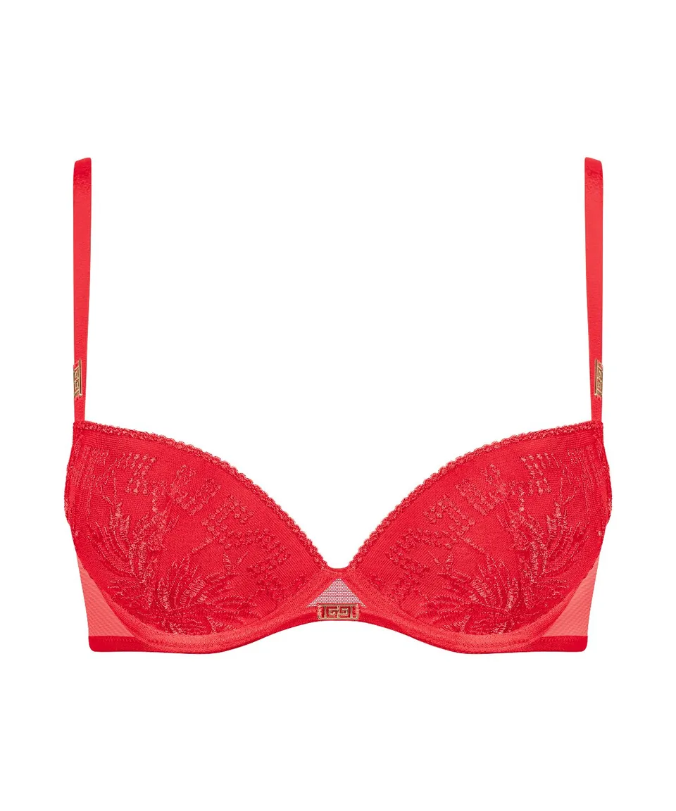 aubade-rules-of-attraction-soutien-gorge-push-up-coques-flame image 1