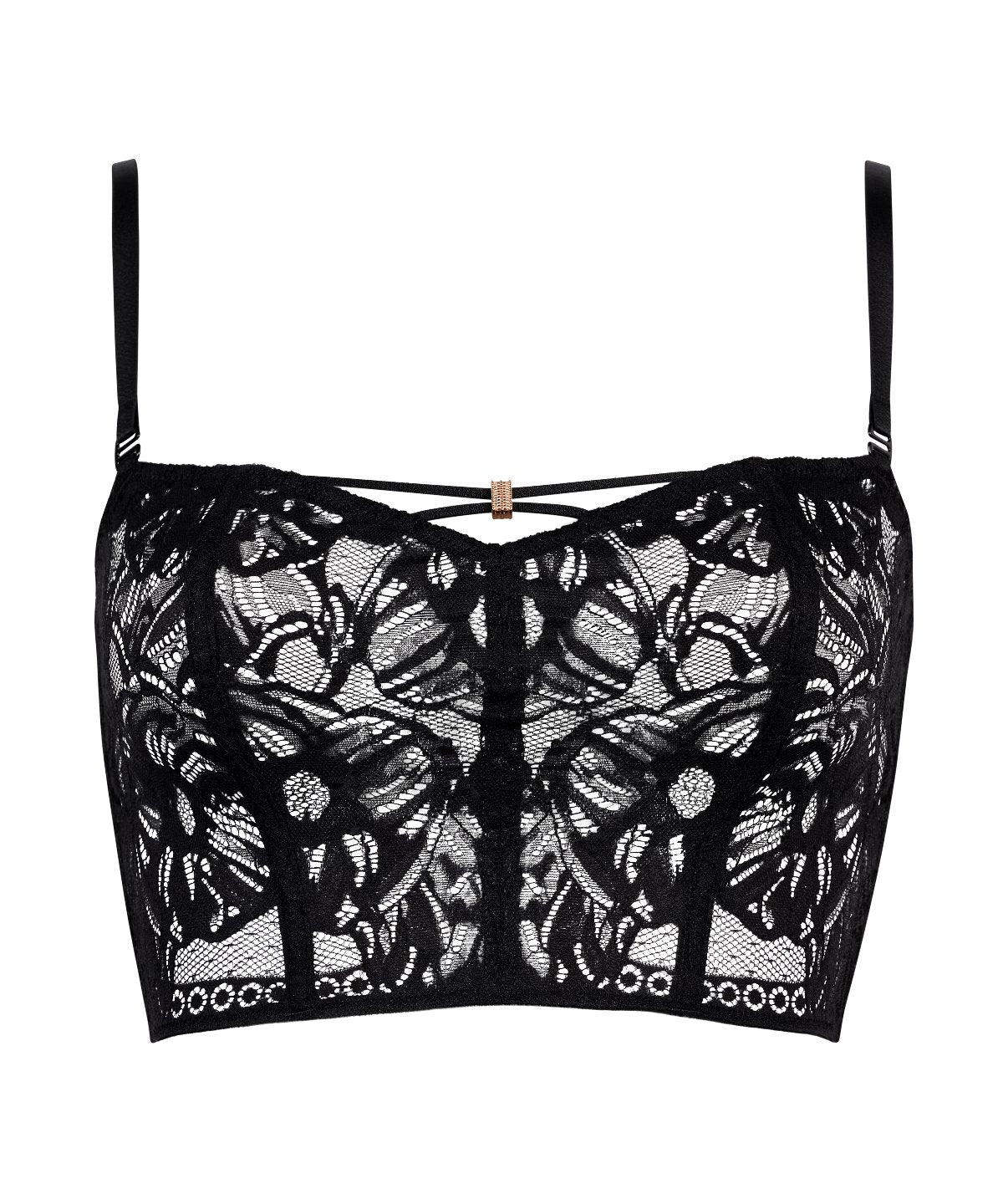 aubade-love-soul-bustier-black image 3