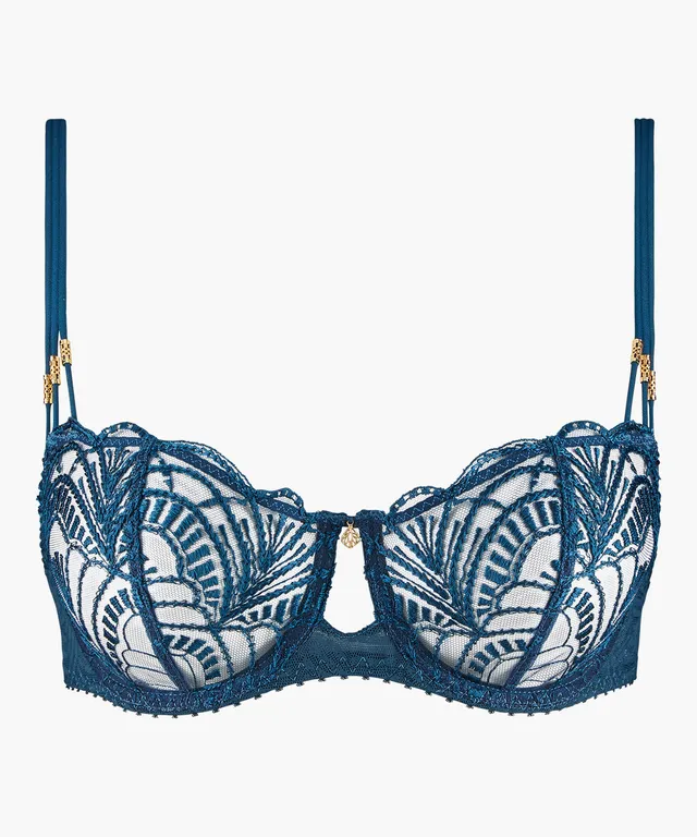 aubade-vibes-soutien-gorge-corbeille-avec-armatures-dark-cyan image 1