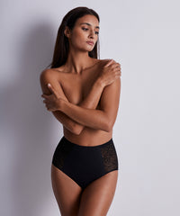 aubade-sculpt-by-aubade-culotte-taille-haute-black-pepper-2 image 2