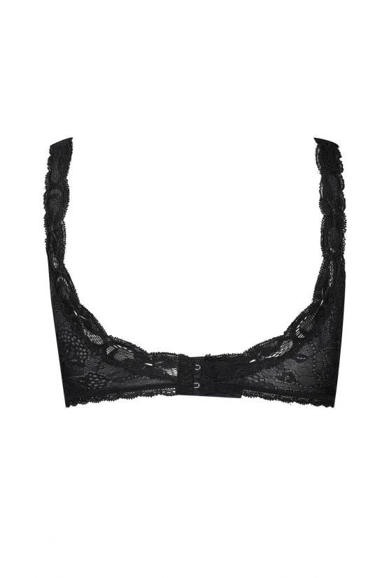 cadolle-lola-soutien-gorge-sans-armature-dentelle-noire image 2