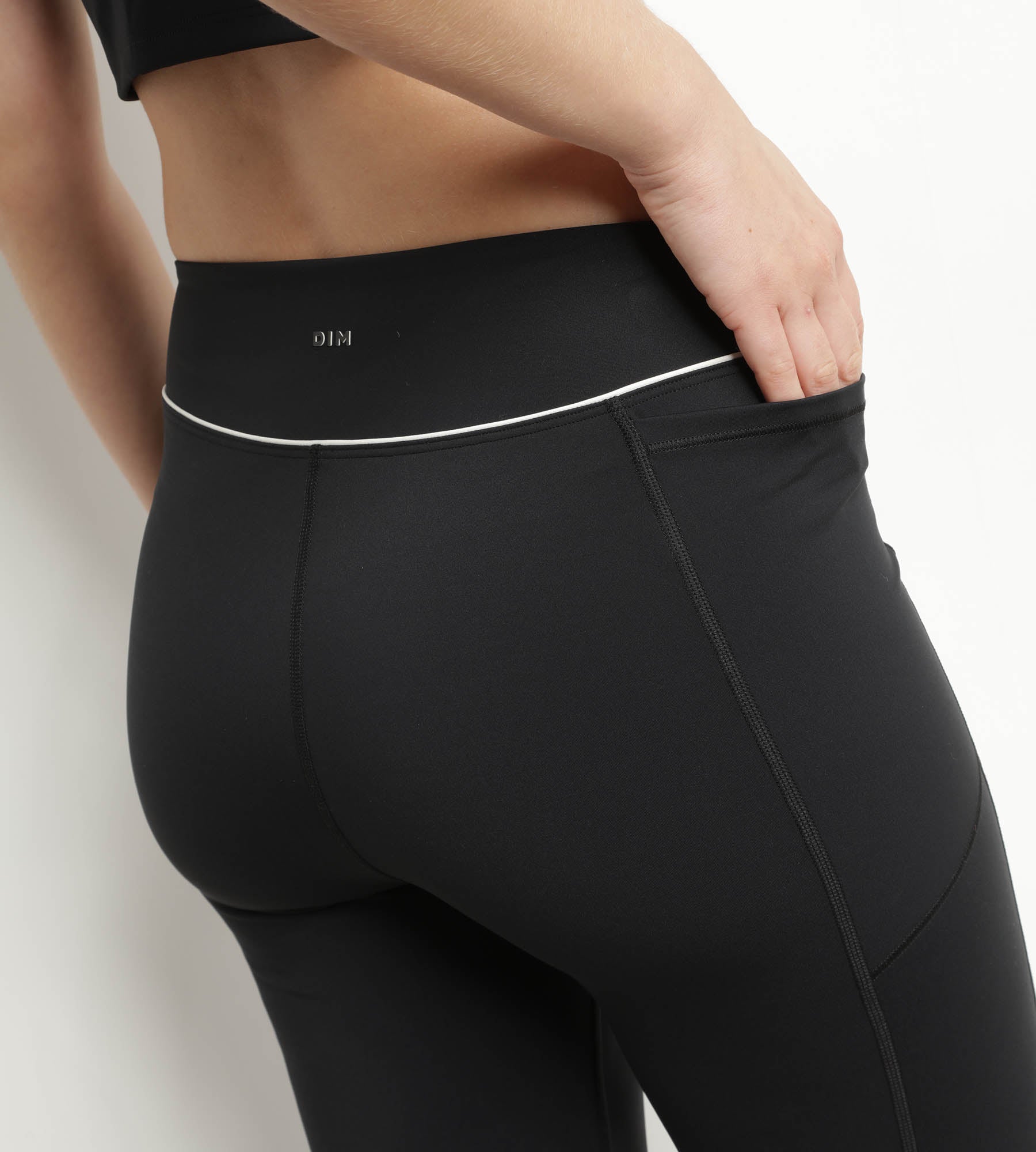 dim-move-legging-sport-court-7-8-microfibre-noir-femme image 5