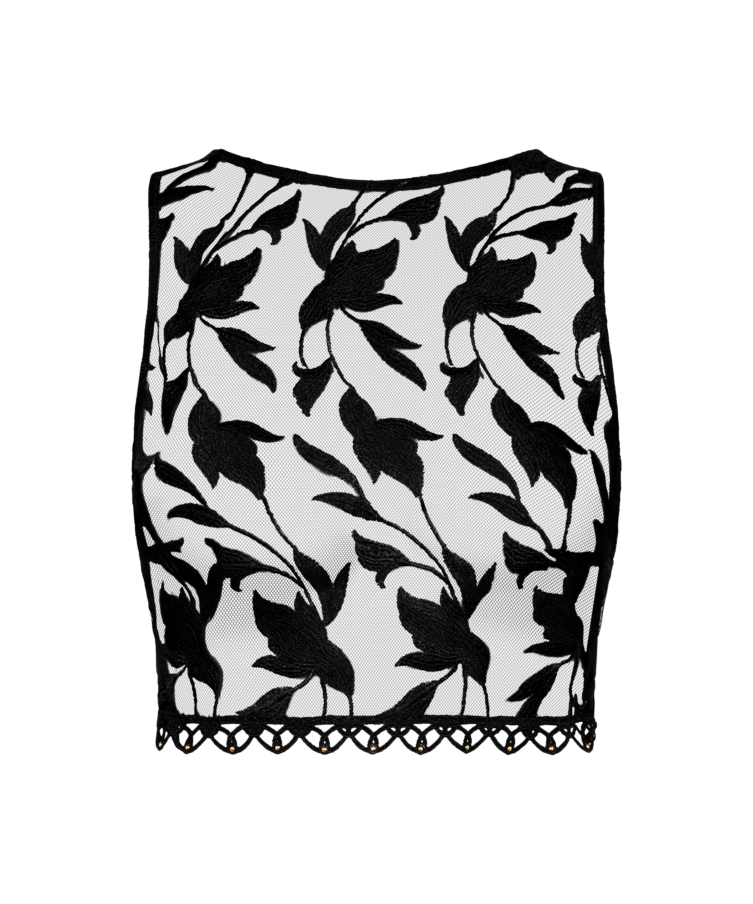 aubade-night-at-paradise-top-d-bardeur-obsidian-broderie image 3